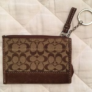 Coach Monogram Coin Purse